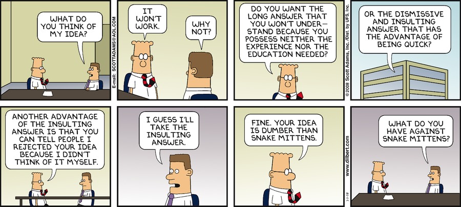 Dilbert Cartoon